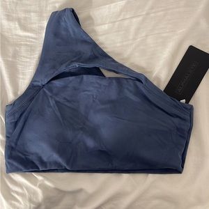 Alphalate alphalux asymmetrical bra